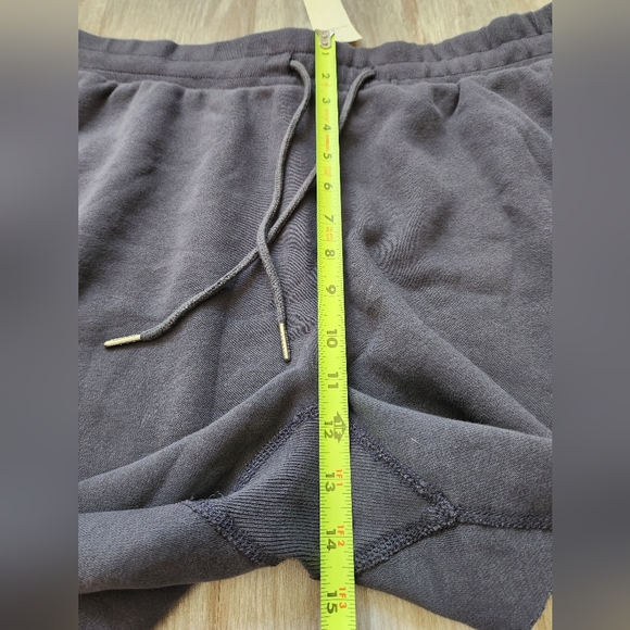 NWT Abercrombie & Fitch Soft AF Sweat Shorts Relaxed Fit Navy Blue Cut Off XXL - Picture 7 of 9